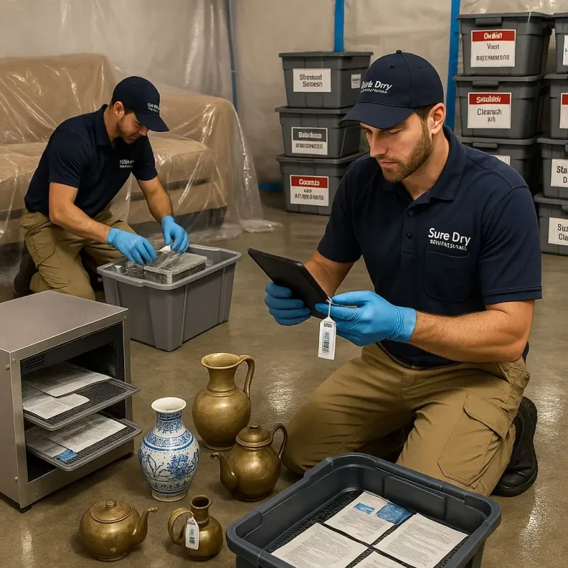 Content Protection and Restoration process in Clinton, UT