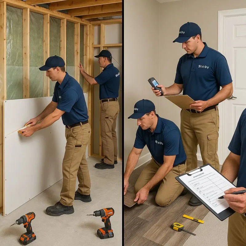 Repairs and Reconstruction process in Clinton, UT
