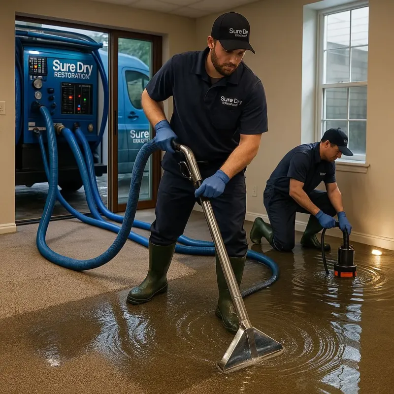 Water Extraction and Removal process in Clinton, UT